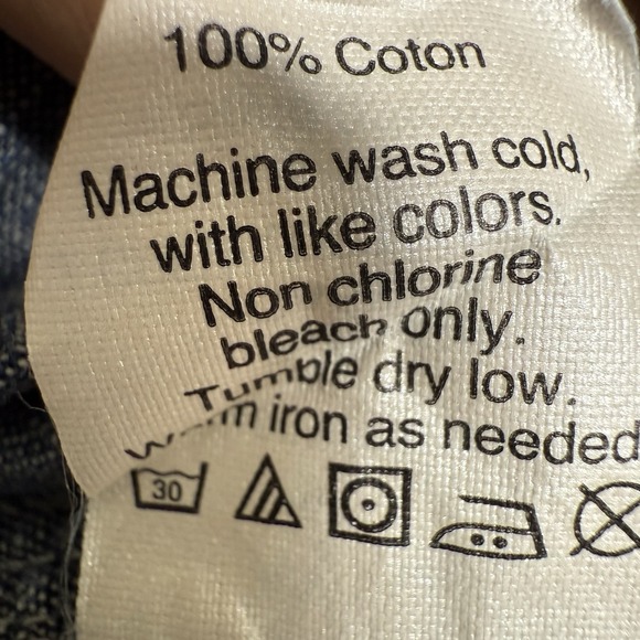 J.Crew The Perfect Shirt Women's XXS Chambray Roll Tab Sleeve Utility Pockets - Picture 9 of 9